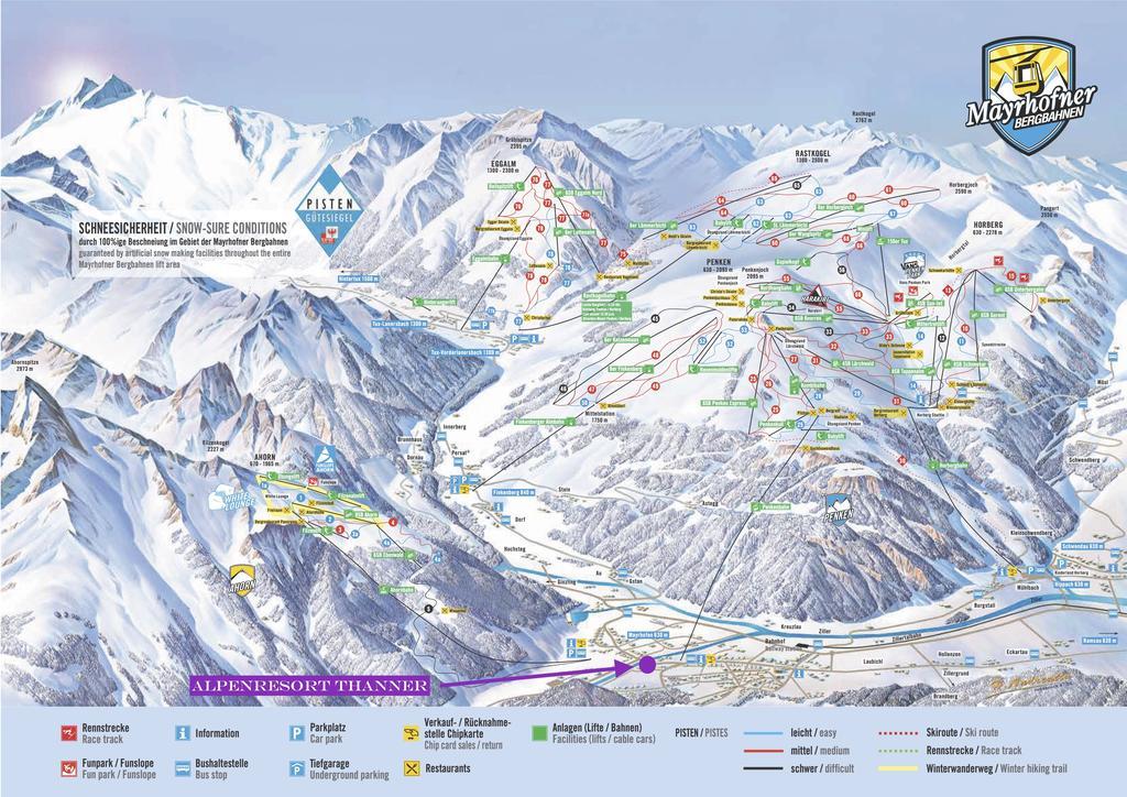 Alpenresort Thanner Mayrhofen Esterno foto