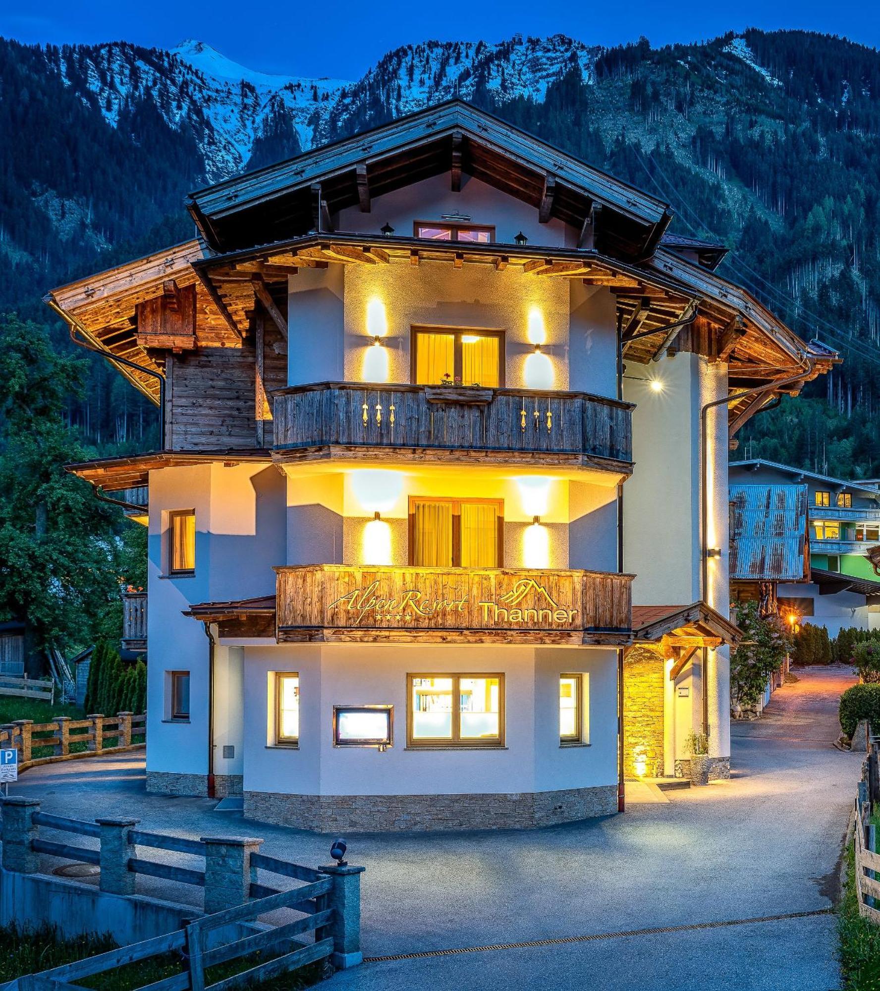 Alpenresort Thanner Mayrhofen Esterno foto